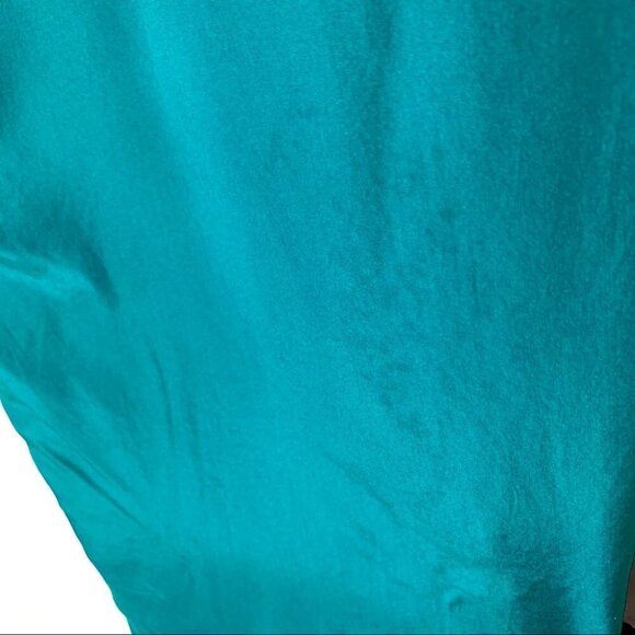 SECOND WIND VINTAGE SILK PANT LINED ELASTIC WAISTBAND HIGH RISE TROUSER WOMEN 10 - Picture 10 of 16